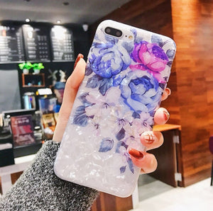 Elevate Your Style with the Dream Shell Rose Flower Phone Case