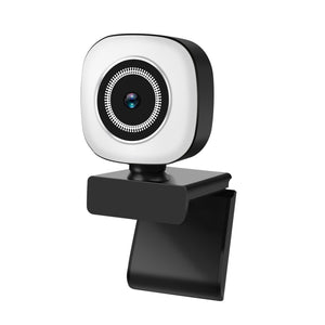 4K HD USB Webcam With Beauty Light For Streaming