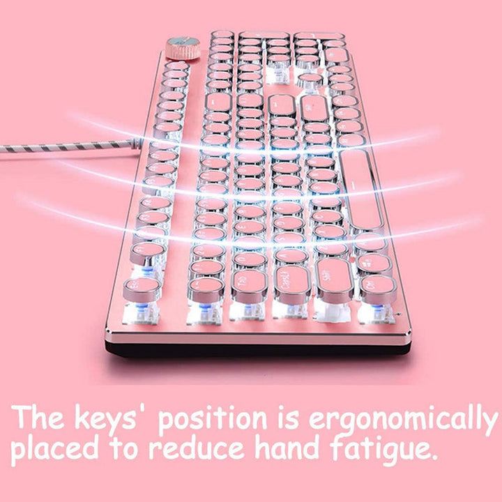 Experience Ultimate Typing with Our Wired Mechanical Keyboard and Mouse Set