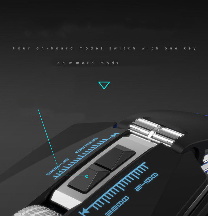 Unleash Your Gaming Potential with the Wired Gaming Mechanical Mouse