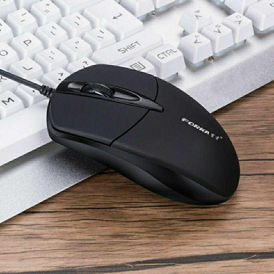 USB Wired Silent LED Optical Mouse For Computer And Laptop