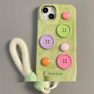 Transform Your Phone with Velvet Colorful Buttons